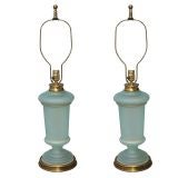 Pair Of Paul Hanson Table Lamps