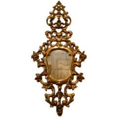Small Italian Gilded Mirror