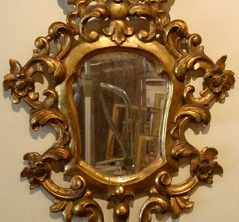 Small Italian Gilded Mirror 3