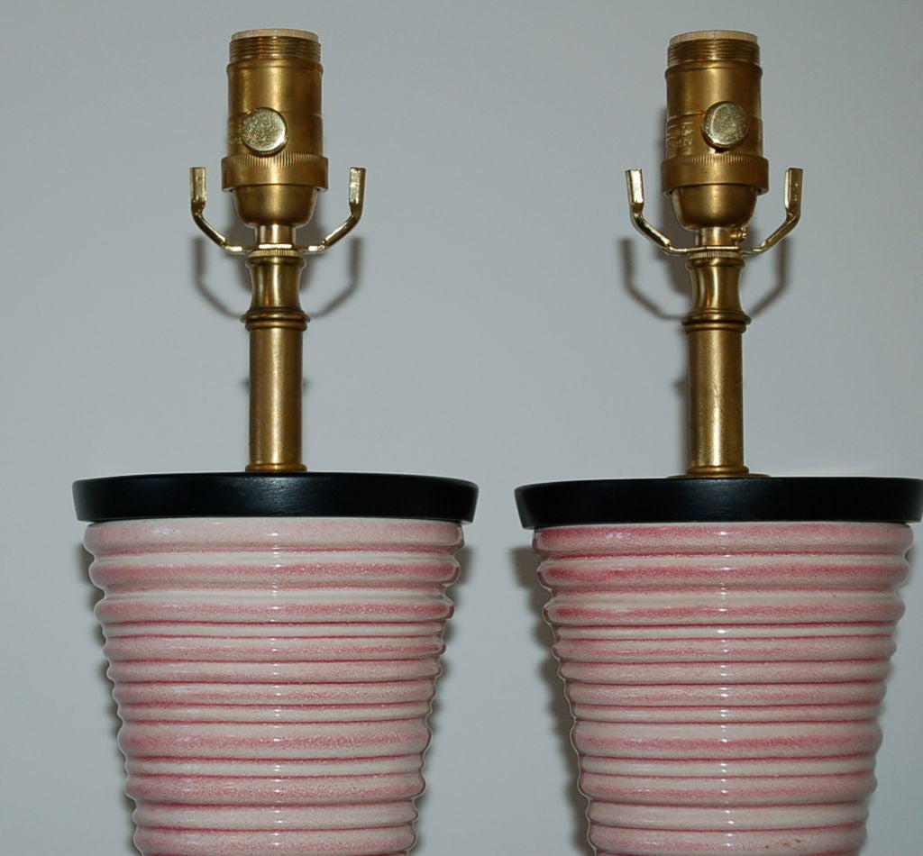 20th Century Vintage Sculptural Coiled Lamps by Rembrandt