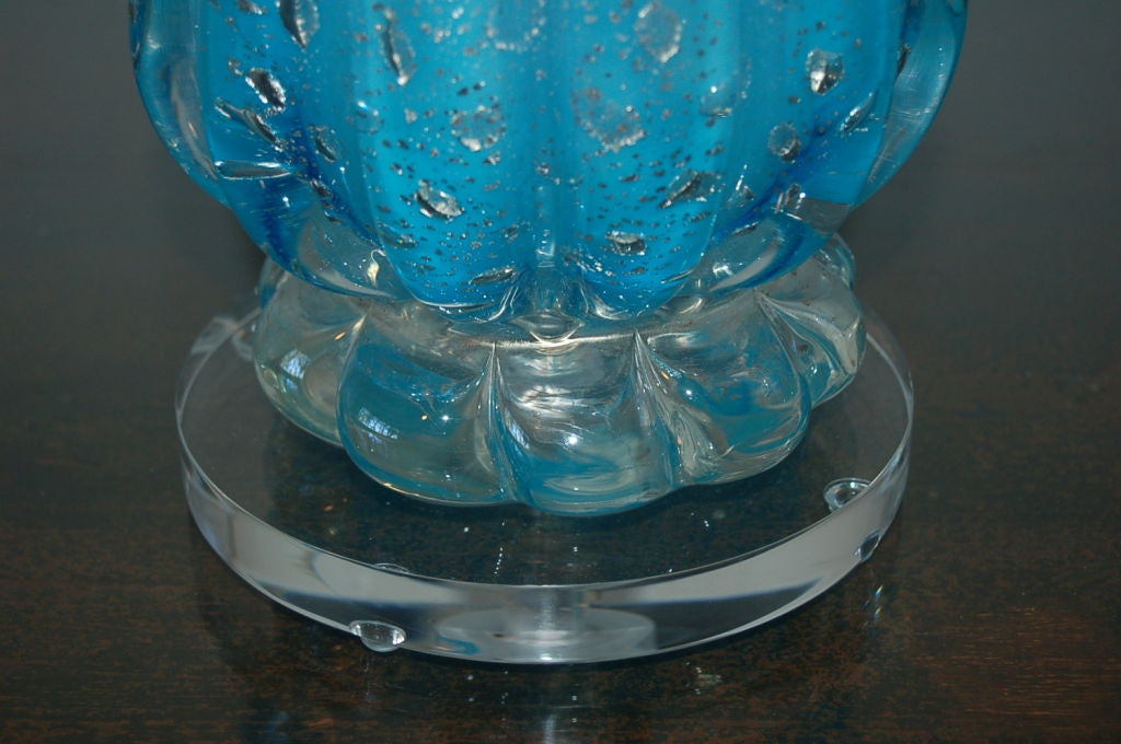 Italian Classic Bedside Murano Lamps from the 1940s by A.V.E.M.