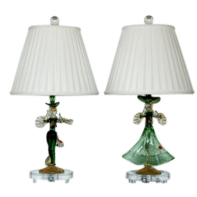 Vintage Figurine Lamps 68