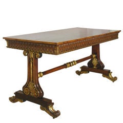 Vintage George IV Writing Table by Freemans of Norwich