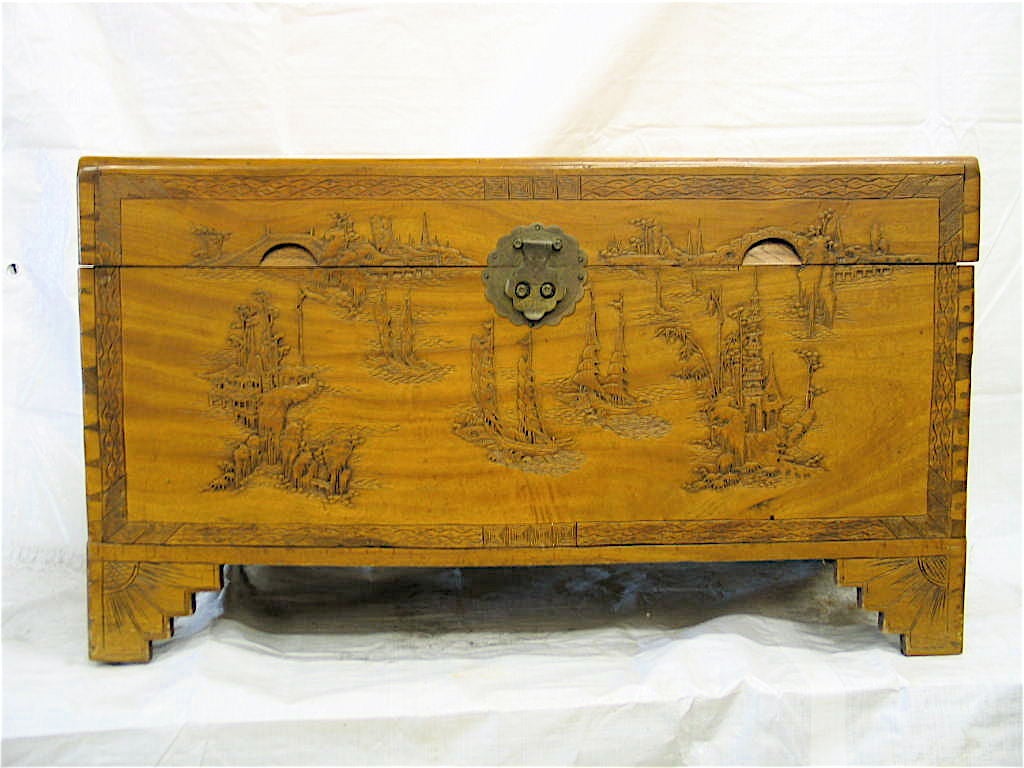 Mid-20th Century Chinese camphor chest