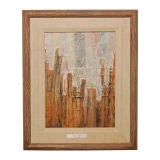 "Soul City" Original Mixed Media Painting by Jack Shook