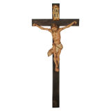 Antique Spanish Crucifix , 19th Century
