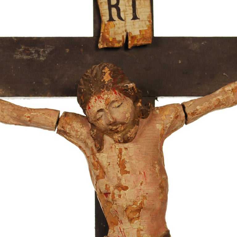 Spanish Crucifix , 19th Century 1