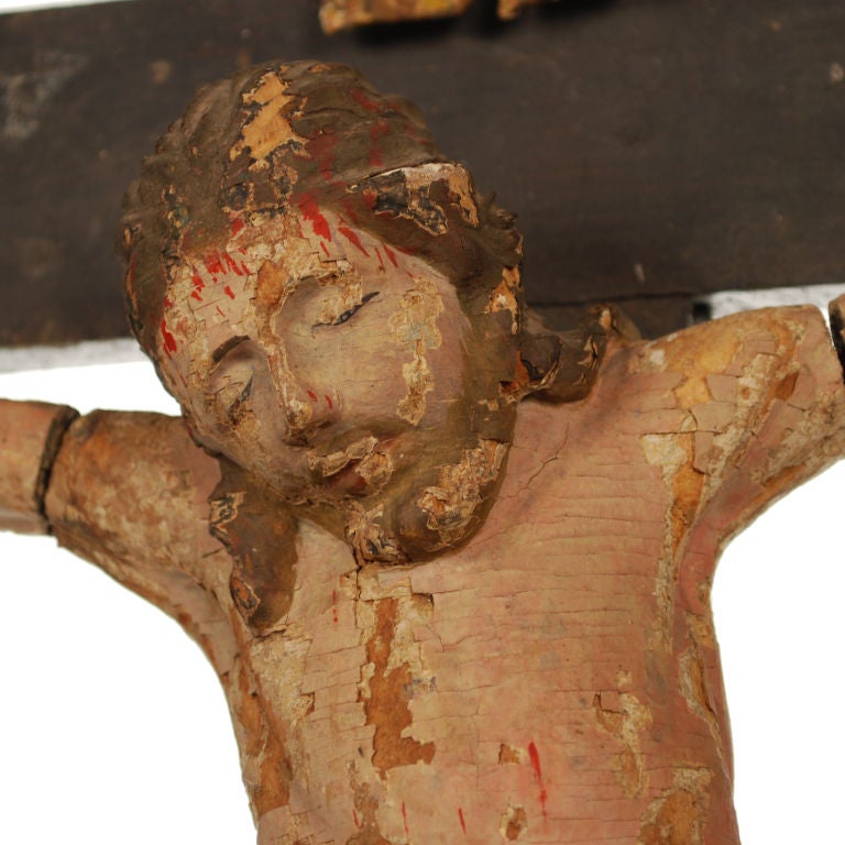 Spanish Crucifix , 19th Century 3