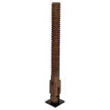 Authentic Wooden Wine Press Screw on custom stand