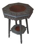 Indian Carved Table, circa 1880