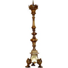 Italian Baroque Candlestick, Early 18th c.