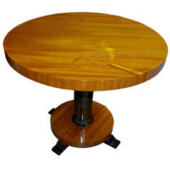Swedish Inlaid Table, circa 1930