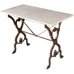 1900's French Bistro Table
