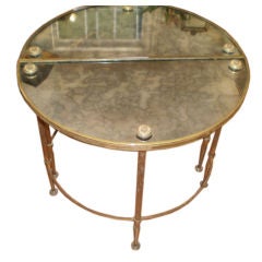 FRENCH JANSEN STYLE BRONZE GUERIDON