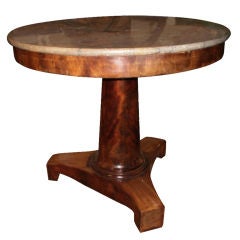 FRENCH CHARLES X WALNUT TABLE