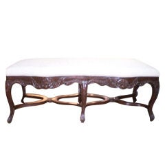 FRENCH 18TH CENTURY REGENCE WALNUT BANQUETTE