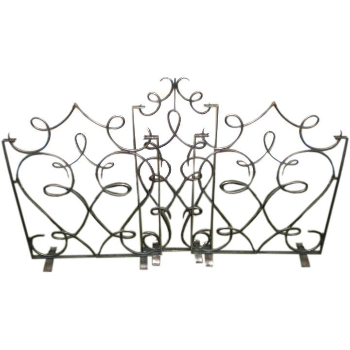 FRENCH ART DECO FIRE SCREEN