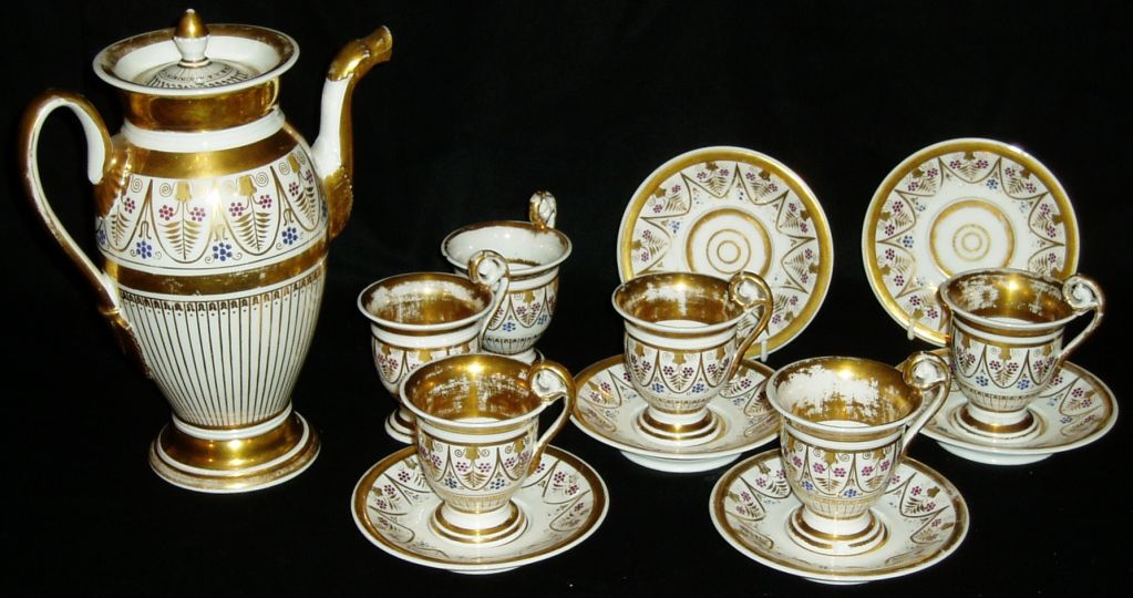 Old Paris Coffee Set