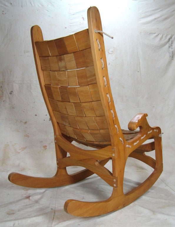 20th Century Craftsman Made Rocker