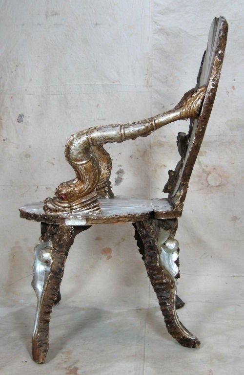 Italian Seahorse Grotto Chair