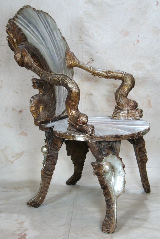 Paint Seahorse Grotto Chair