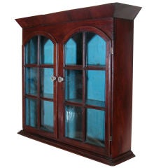 Regency Mahogany Hanging Cabinet