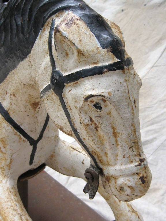 Cast Iron Carousel Horse 2