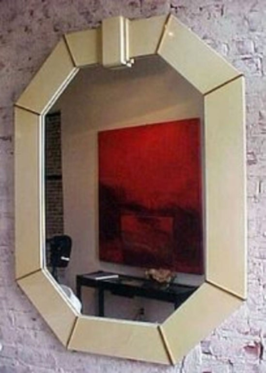 Octagonal Mirror by Karl Springer