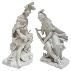 Pair of Nymphenburg Porcelain Figurines