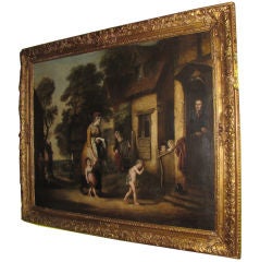 Early 19th C Italian oil on canvas