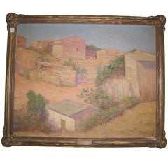 Spanish School, El Alto De Los Riojanos, oil on canvas (A681)