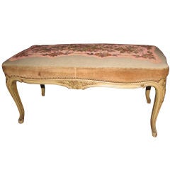 French Neddlepoint Bench