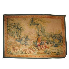 18/19th C  Aubusson Tapestry