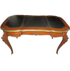 Bronze mounted Kidney Shaped Desk