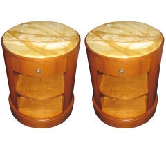 Vintage Versace End Tables