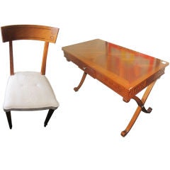 Vintage Versace Desk and Chair