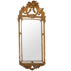 19th C. Swedish Baroque Style Mirror