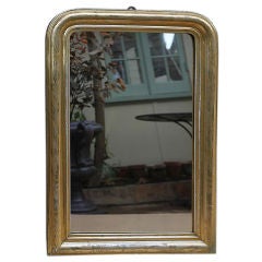 19th C. French Gold Over Silver Louis Philippe Mirror
