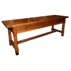Italian Walnut Console