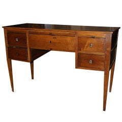 Italian Louis XVI Walnut Desk