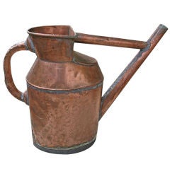 Antique 19th Century French Copper Watering Can