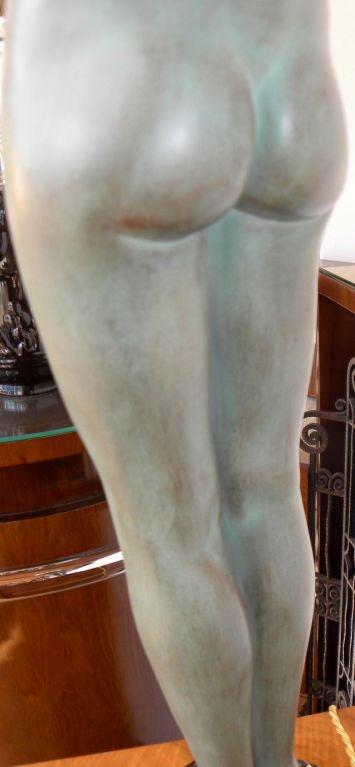 Art Deco Light Statue by Max Le Verrier 1