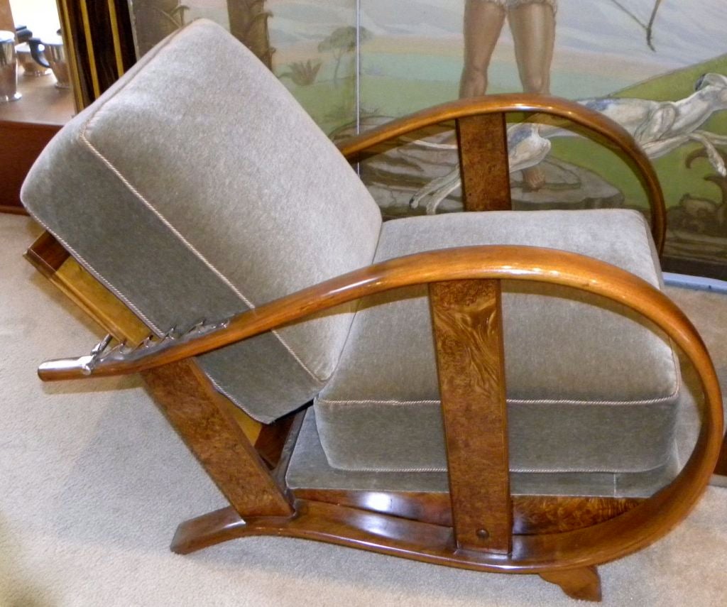 Czech Bentwood Art Deco Chairs 2