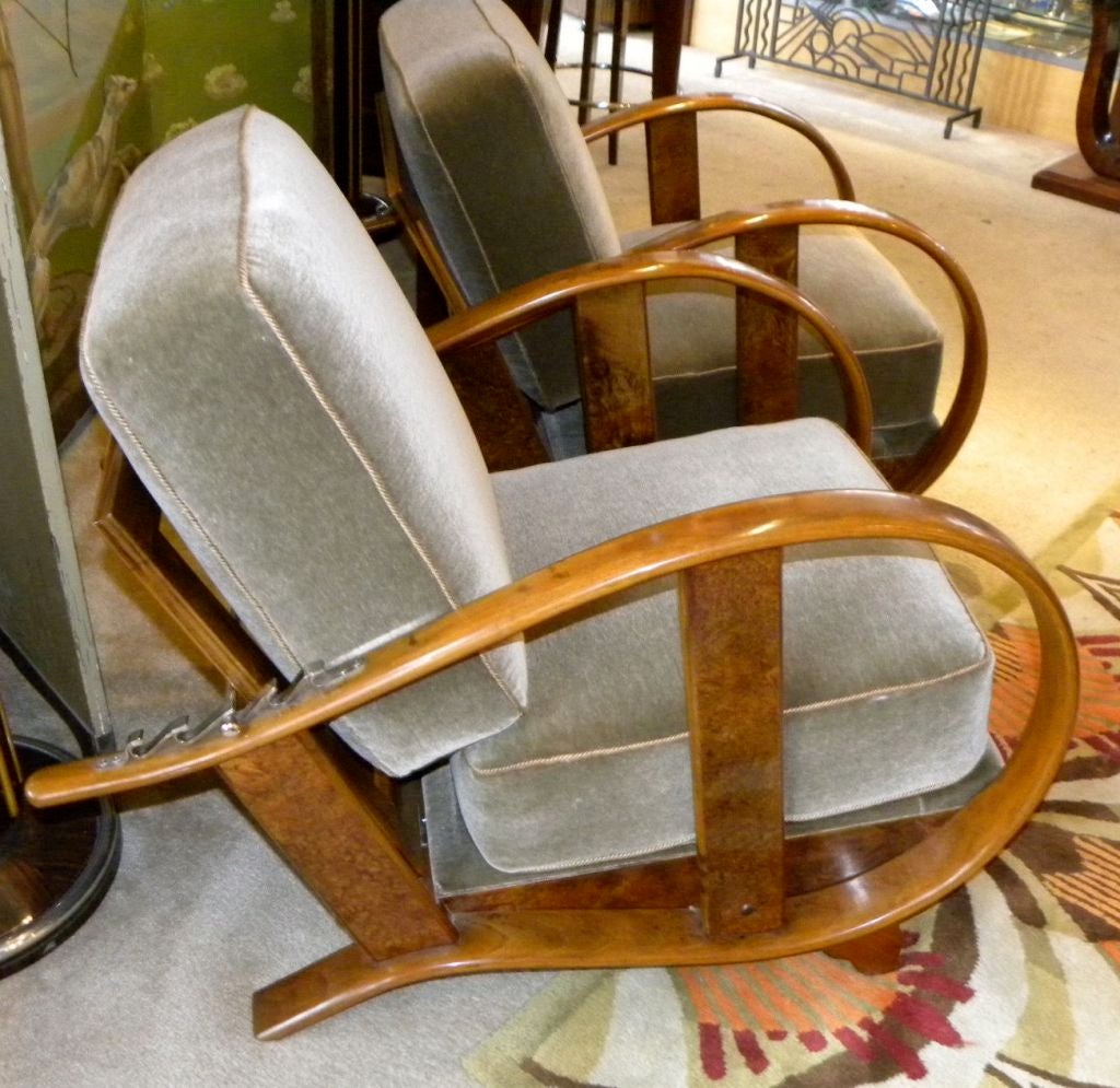Czech Bentwood Art Deco Chairs 5