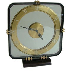 Art Deco Machine Age Jaeger-LeCoultre Clock