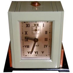 Art Deco French Alarm Clock by JAZ