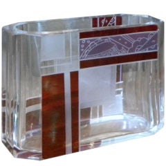 Fine Czech Bohemian Art Deco Glass