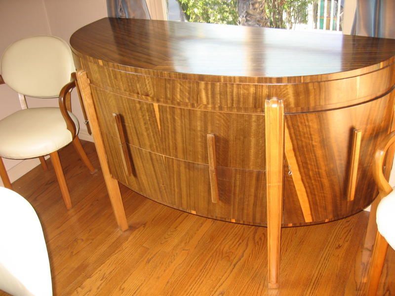 Art Deco Dining Suite In Excellent Condition In Oakland, CA