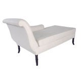 Elegant 1940's Daybed with Curvy Faux Bamboo Legs