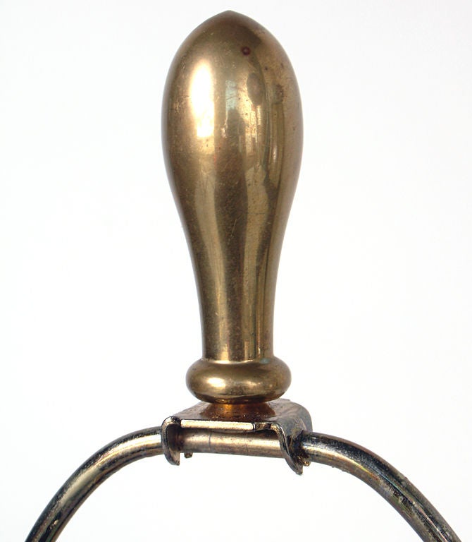 Lampe sculpturale à grande échelle de Heifetz, circa années 1950 en vente 1